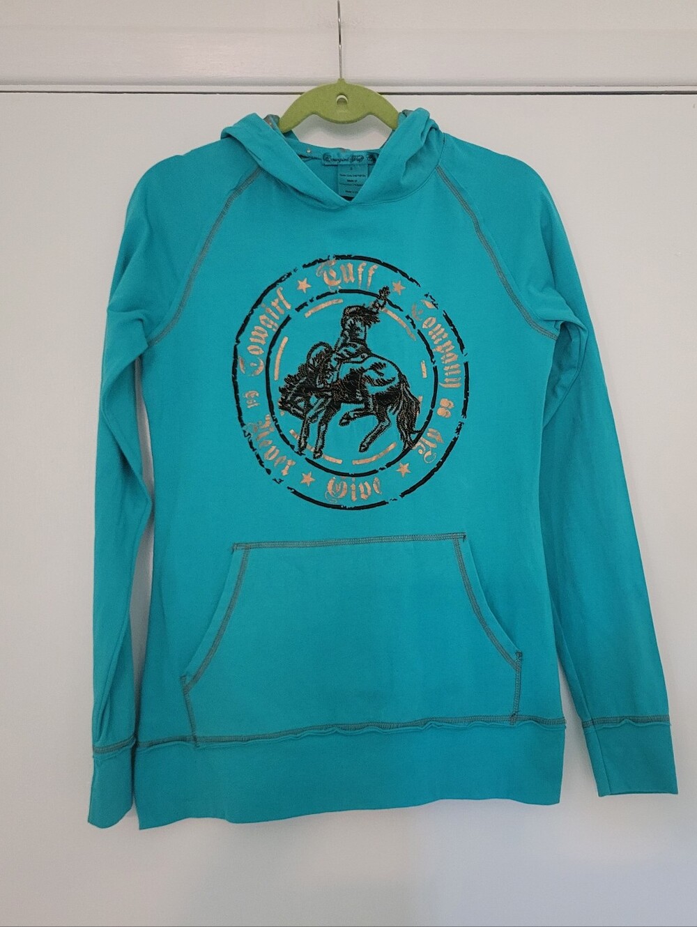 Cowgirl Tuff Long Sleeve Hoodie